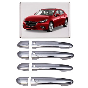 MAZDA 3 III BM 2013-2018 NAKŁADKI NA KLAMKI POD SENSOR