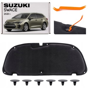 SUZUKI SWACE 2020+ WYGŁUSZENIE MASKI Z KOMPLETEM SPINEK 5334112380