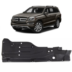 MERCEDES GL X166 2012-2015 MATERIAŁOWA OSŁONA PODWOZIA LEWA A1666100408
