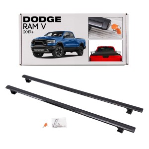 DODGE RAM V 2019+ BELKI POPRZECZNE NA ROLETĘ BAGAŻNIK NA SKRZYNIĘ ŁADUNKOWĄ 165 CM