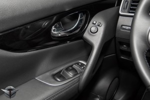 NISSAN QASHQAI 2014 - 2021 OZDOBNE NAKŁADKI STEROWANIA SZYB