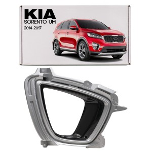 KIA SORENTO III UM 2014-2017 PRZED LIFTINGIEM RAMKA LAMPY PRZECIWMGIELNEJ PRAWA 86526C5040
