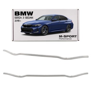 BMW SERIA 3 G20 M-PAKIET 2018+ SEDAN ALUMINIOWA BELKA DOLNA WZMOCNIENIE PRZEDNIEGO ZDERZAKA 51118079669