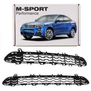 BMW X4 F26 2014-2018 M-PAKIET KRATKA ŚRODKOWA PRZEDNIEGO ZDERZAKA GÓRNA 51118056936