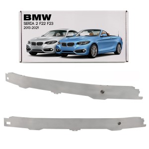 BMW SERIA 2 F22 F23 2013-2021 ALUMINIOWA BELKA WZMOCNIENIE PRZEDNIEGO ZDERZAKA 51117255393