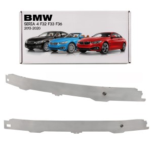 BMW SERIA 4 F32 F33 F36 2013-2020 ALUMINIOWA BELKA WZMOCNIENIE PRZEDNIEGO ZDERZAKA 51117255393