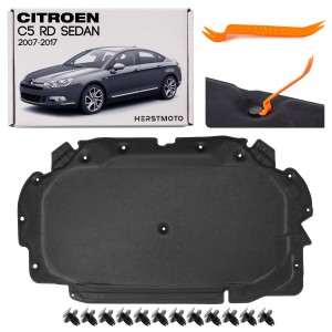 CITROEN C5 II RD 2007-2017 SEDAN WYGŁUSZENIE MASKI ZE SPINKAMI 7979C4