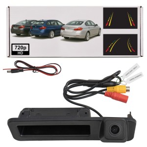 BMW SERIA 5 F10 F11 F08 GT KAMERA COFANIA FULL HD DYNAMICZNE LINIE ZINTEGROWANA Z KLAMKĄ KLAPY TYLNEJ