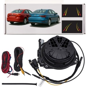 VOLKSWAGEN JETTA A6 A7 KAMERA COFANIA W KLAMKĘ KLAPY TYLNEJ FULL HD DYNAMICZNE LINIE ZNACZEK 5G0827469F