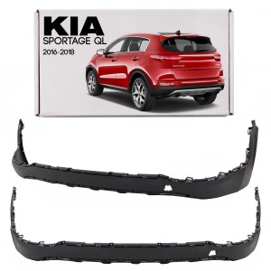 KIA SPORTAGE IV QL 2016-2018 PRZED FACELIFTINGIEM ZDERZAK TYLNY DOLNY BEZ PDC 86612D9010 86612D9110