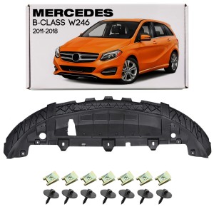 MERCEDES B-CLASS W246 2011-2018 OSŁONA PRZEDNIEGO ZDERZAKA Z KOMPLETEM ŚRUB A1178854401