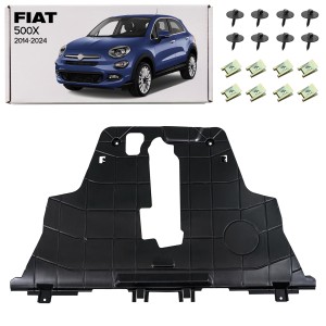 FIAT 500X 2014-2024 OSŁONA PŁYTA POD SILNIK Z KOMPLETEM ŚRUB 68248089AA