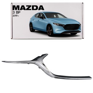 MAZDA 3 IV BP 2019+ CHROMOWANA LISTWA GRILLA PRAWA BCKA507J0C