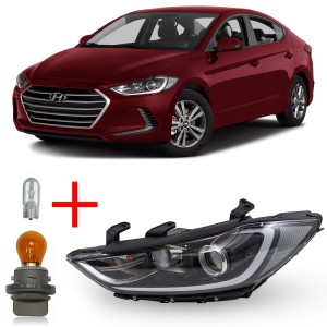 HYUNDAI ELANTRA VI AD 2015-2018 PRZED FACELIFTINGIEM LAMPA PRZEDNIA LEWA 92101F2020