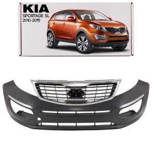KIA SPORTAGE III SL 2010-2015 KOMPLETNY ZDERZAK PRZEDNI Z GRILLEM 865113U000