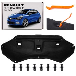 RENAULT CLIO IV 2012-2020 GRANDTOUR WYGŁUSZENIE MASKI 658404618R