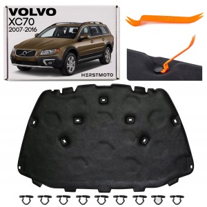 VOLVO XC70 II 2007-2016 WYGŁUSZENIE MASKI Z KOMPLETEM SPINEK 31298731
