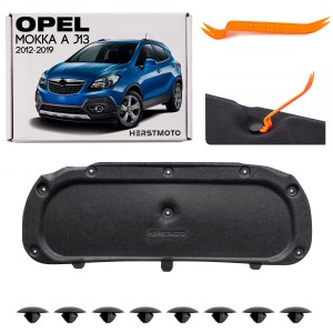 OPEL MOKKA I A J13 2012-2019 WYGŁUSZENIE MASKI Z KOMPLETEM SPINEK 94542961