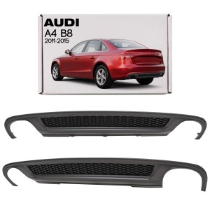 AUDI A4 B8 2011-2015 PO FACELIFTINGU DYFUZOR ZDERZAKA TYLNEGO