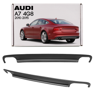 AUDI A7 4G8 2010-2015 PRZED FACELIFTINGIEM DYFUZOR TYLNY STYLIZUJĄCY NA S7