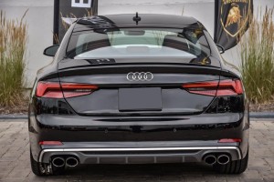 UNIWERSALNA TUNINGOWA KOŃCÓWKA WYDECHU 57-59 MM KOMPLET 2 SZT STYL AUDI S-LINE