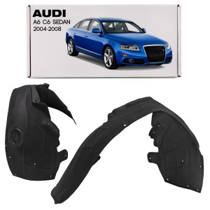 AUDI A6 C6 4F SEDAN 2004-2008 PRZED FACELIFTINGIEM MATERIAŁOWE NADKOLE PRZEDNIE PRAWE 4F0821134A