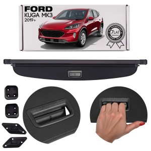 FORD KUGA MK3 III 2019+ ROLETA BAGAŻNIKA CZARNA LV4BS42812AMW