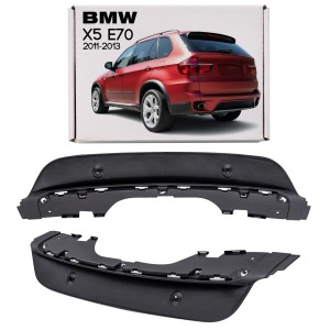 BMW X5 E70 2011-2013 PO FACELIFTINGU DOLNA OBUDOWA SPOILER DYFUZOR TYLNEGO ZDERZAKA 51127227766 / 51127227785