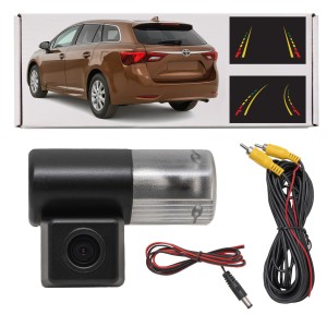 TOYOTA AVENSIS III T27 2009-2018 KAMERA COFANIA Z LAMPĄ DYNAMICZNE LINIE
