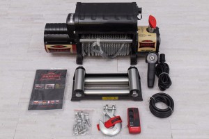 WYCIĄGARKA DRAGON WINCH MAVERICK 12000HDI 12V LINA STALOWA