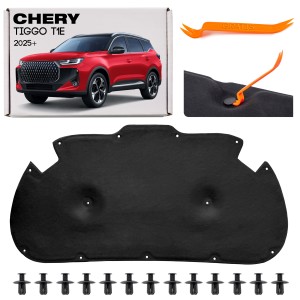 CHERY TIGGO 7 T1E 2025+ WYGŁUSZENIE MASKI Z KOMPLETEM SPINEK