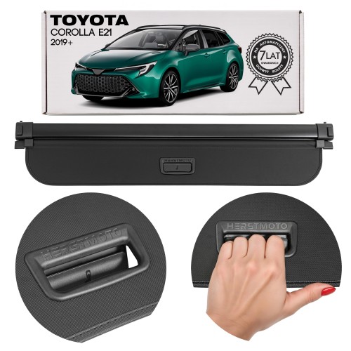 TOYOTA COROLLA E21 XII 2019+ KOMBI ROLETA BAGAŻNIKA CZARNA 64910-02071-A