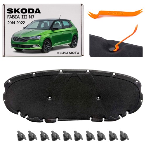 SKODA FABIA III NJ 2014-2022 WYGŁUSZENIE MASKI 6V0863831