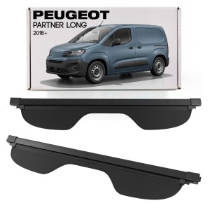 PEUGEOT PARTNER LONG 2018+ ROLETA BAGAŻNIKA CZARNA 98172651ZD
