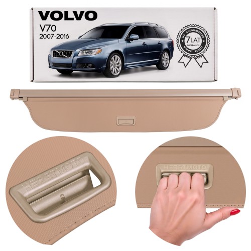 VOLVO V70 III 2007-2016 ROLETA BAGAŻNIKA BEŻOWA 39882851