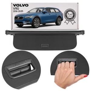 VOLVO V90 2016-2025 ROLETA BAGAŻNIKA CZARNA 32310685