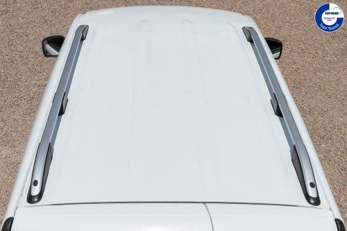 VOLKSWAGEN T6 (WERSJA DŁUGA) RELINGI DACHOWE ALUMINIOWE SREBRNE