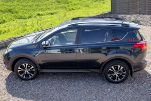 TOYOTA RAV4 IV XA40 2013-2018 RELINGI DACHOWE CZARNE WZÓR OE 6340142080B1