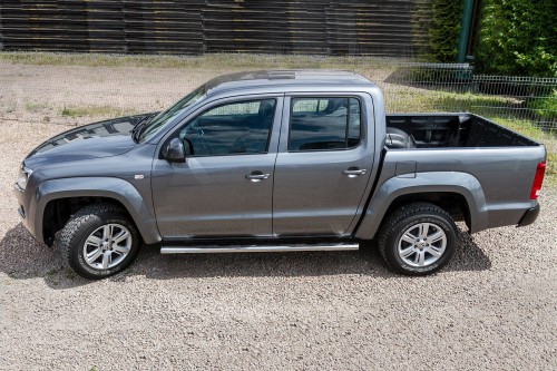 VOLKSWAGEN AMAROK 2013+ STOPNIE ORUROWANIE BOCZNE 4"