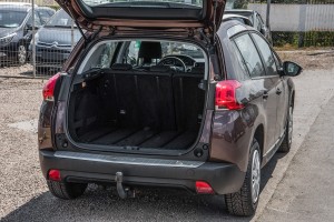 PEUGEOT 2008 I A94 2013-2019 OCHRONNA LISTWA NA ZDERZAK TYŁ