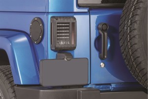 JEEP WRANGLER JK 2007-2018 BLACK LIGHT LAMPY TYLNE LED
