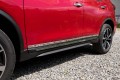 NISSAN X-TRAIL 2014+ STALOWE OZDOBNE LISTWY DRZWI