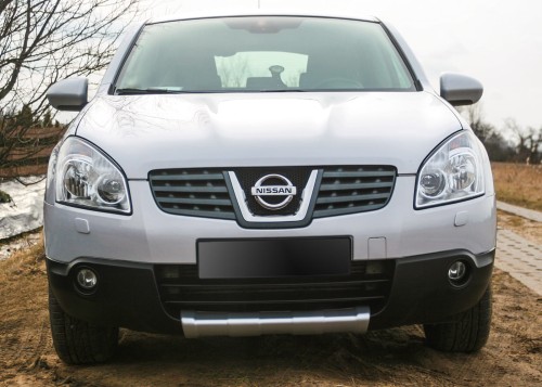 NISSAN QASHQAI 2007-2010 OSŁONY ZDERZAKÓW