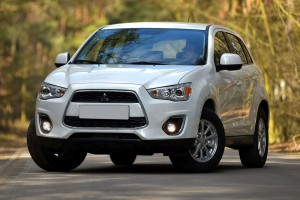 MITSUBISHI ASX 2013-2015 WYPRZEDAŻ NAKŁADKI NA LAMPY PRZECIWMGIELNE PRZEDNIE