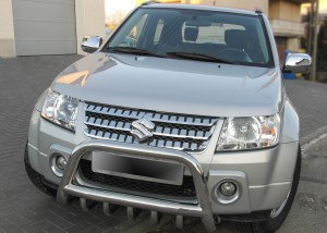 SUZUKI GRAND VITARA MK2 2005-2012 CHROMOWANE NAKŁADKI NA LUSTERKA