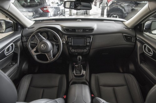 NISSAN X-TRAIL 2014+ OZDOBNE RAMKI KLAMEK WEWNĘTRZNYCH