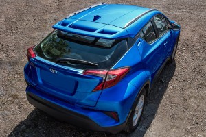 TOYOTA C-HR 2016+ RELINGI DACHOWE SREBRNE