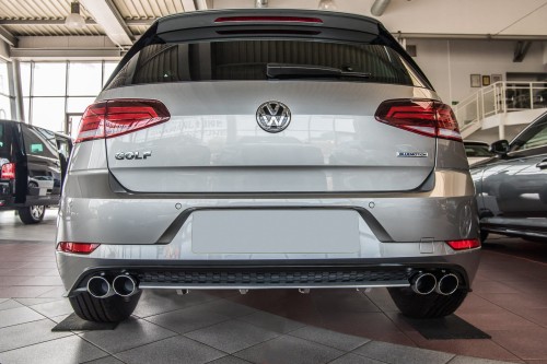 VW GOLF VII 2017-2020 DYFUZOR DOKŁADKA ZDERZAKA TYLNEGO