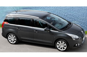 PEUGEOT 5008 2009+ DEKORACYJNE NAKŁADKI NA KLAMKI