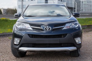 TOYOTA RAV4 IV XA40 2013-2015 PRZED FACELIFTINGIEM NAKŁADKI LAMP PRZECIWMGIELNYCH PRZÓD